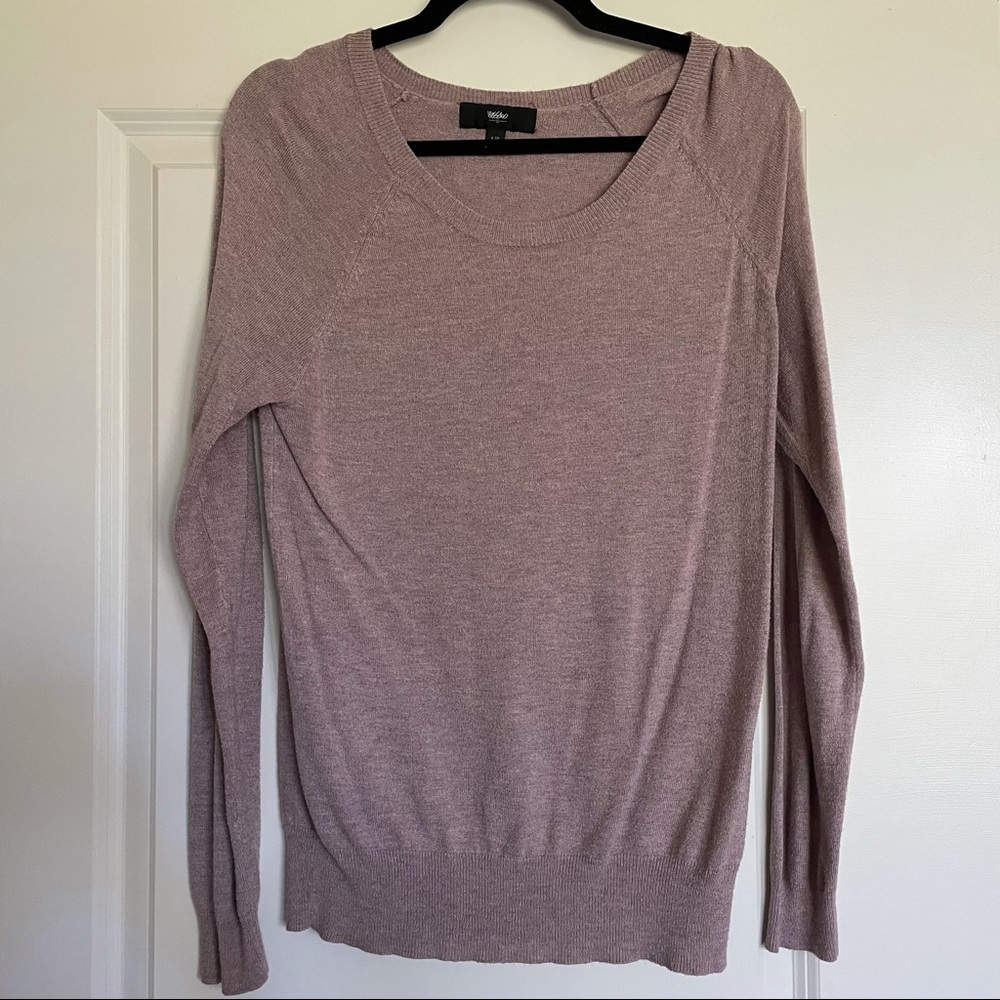 Mossimo mauve sweater large